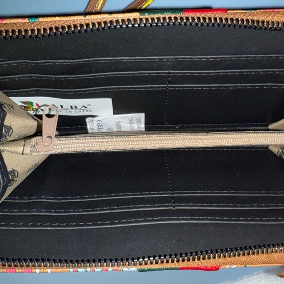 Colorful Graffiti Wallet with Bee Accent - Picture 5 of 5